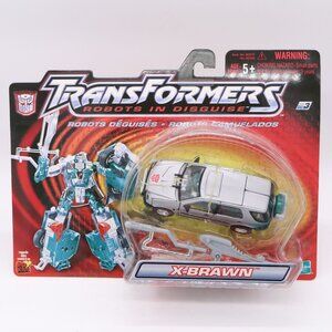 Transformers Silver X-Brawn RID 2001 Hasbro New Sealed